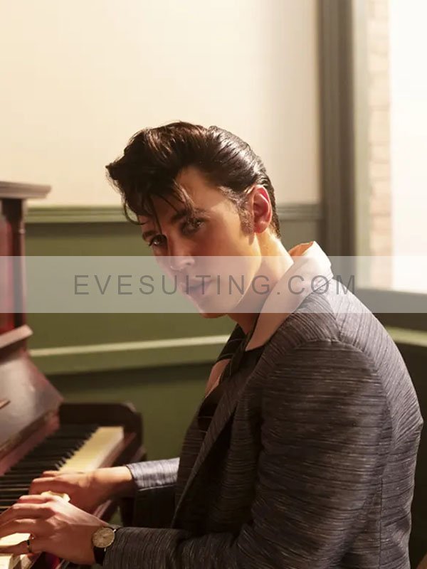 Austin Butler Elvis 2022 Grey Blazer