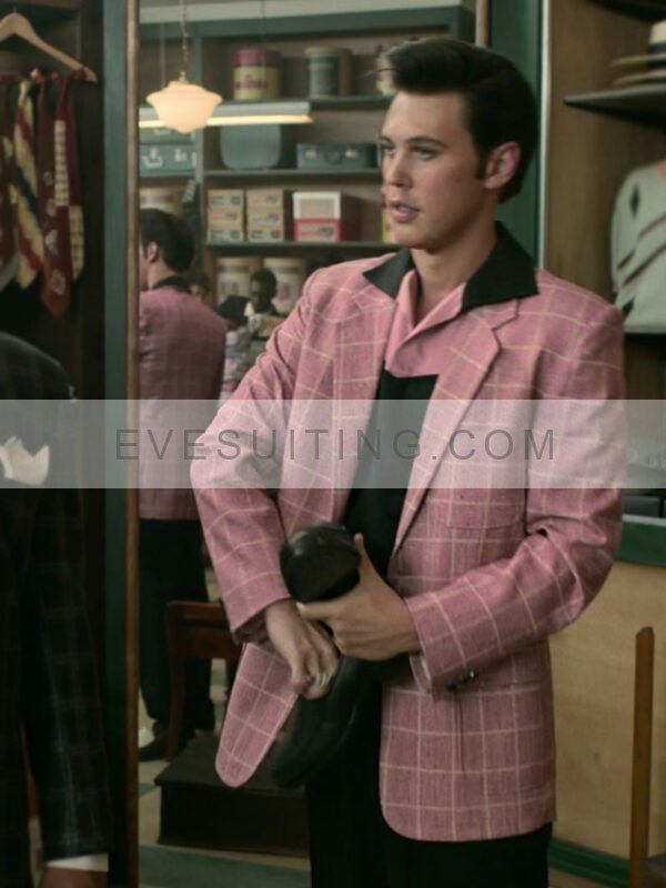 Austin Butler Pink Blazer