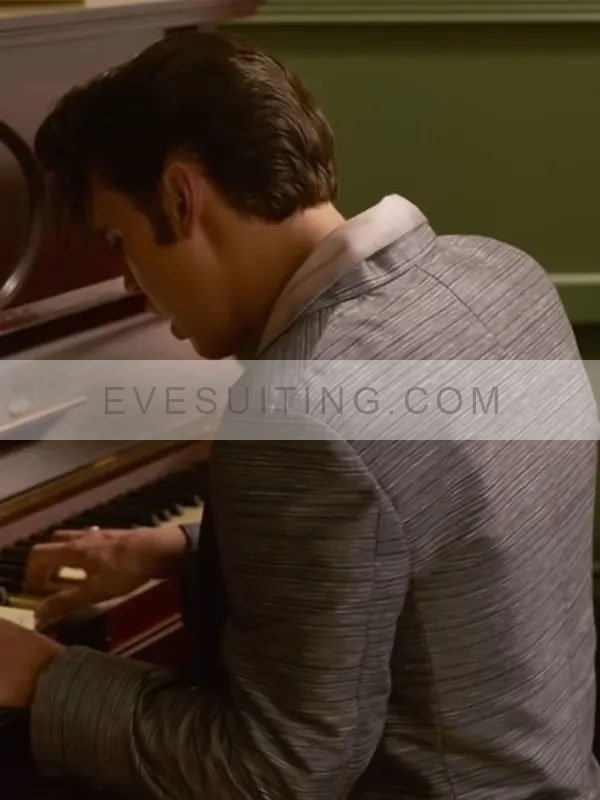 Austin Butler Tv Series Elvis 2022 Grey Blazer