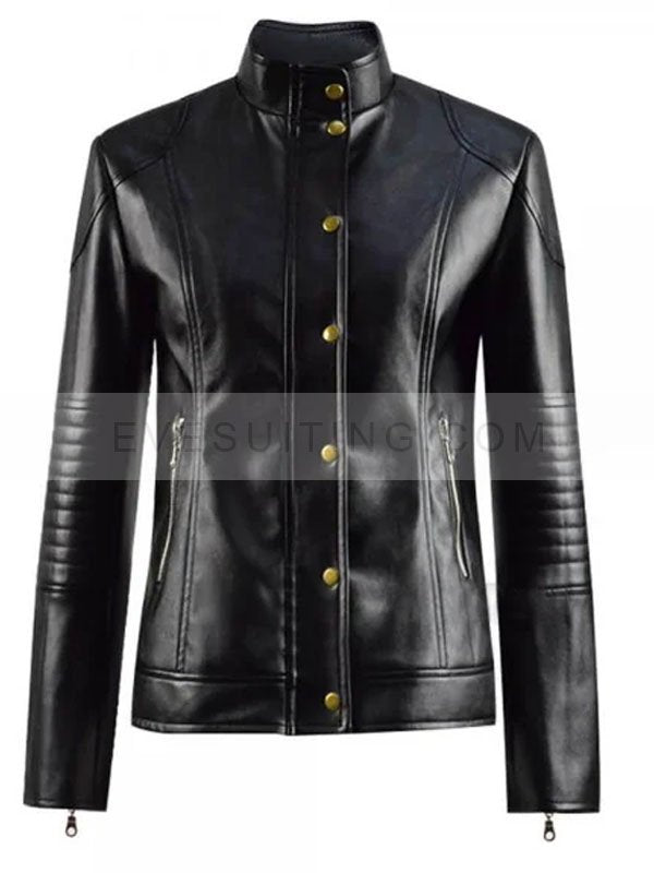 Ava Tv Series Warrior Nun Black Leather Jacket