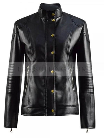 Ava Tv Series Warrior Nun Black Leather Jacket