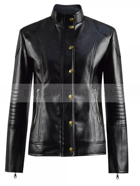 Ava Tv Series Warrior Nun Black Leather Jacket