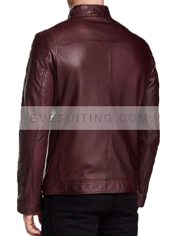 Aviator Cafe Racer Men's Leather Jacket
