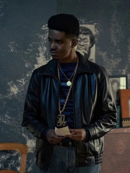 BMF B-Mickie Black Mafia Family Leather Jacket