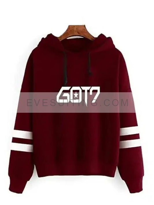 BTS Boy Band GOT 7 Kpop Pullover Hoodie