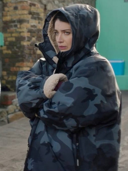 Bad Sisters Eve Hewson Camo Jacket