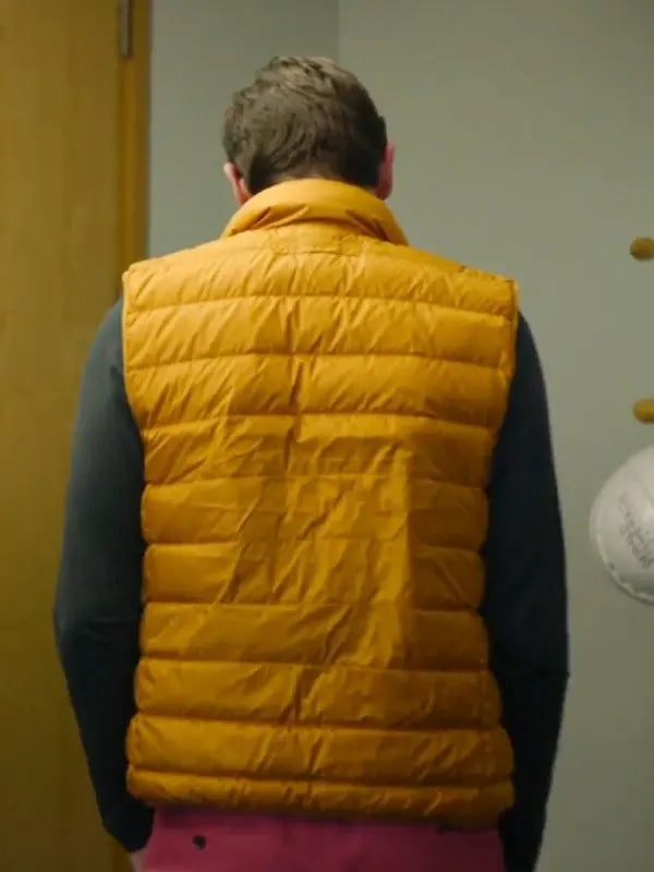 Bad Sisters Season 1 John Paul Yellow Puffer Vest