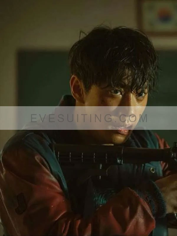 Badland Hunters 2024 Choi ji-wan Letterman Jacket