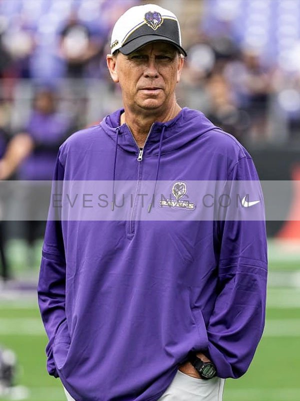 Baltimore Ravens Todd Monken Hooded Jacket