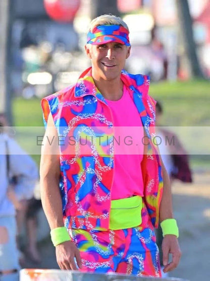 Barbie 2023 Ryan Gosling Multicolor Vest