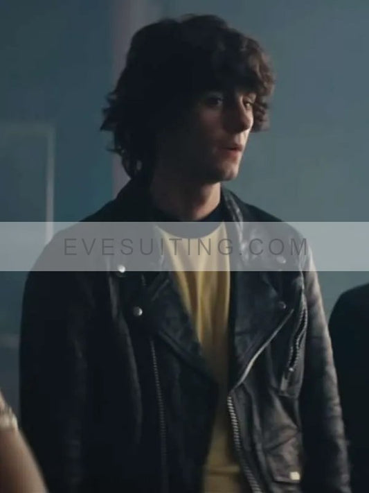 Bardon Quinn This Town 2024 Black Leather Jacket