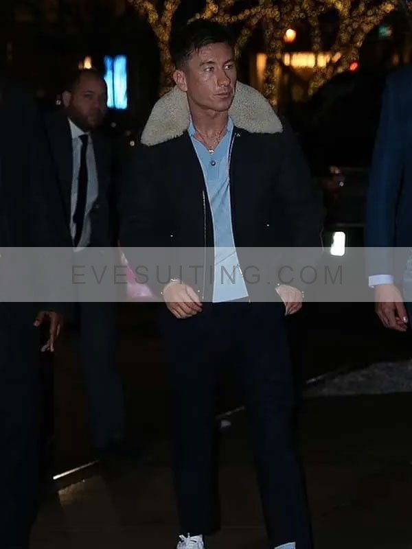 Barry Keoghan Shearling Jacket