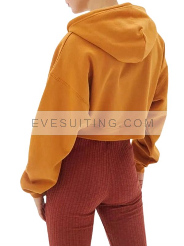 Batwoman Season 2 Cropped Yellow Hoodie