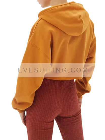 Batwoman Season 2 Cropped Yellow Hoodie