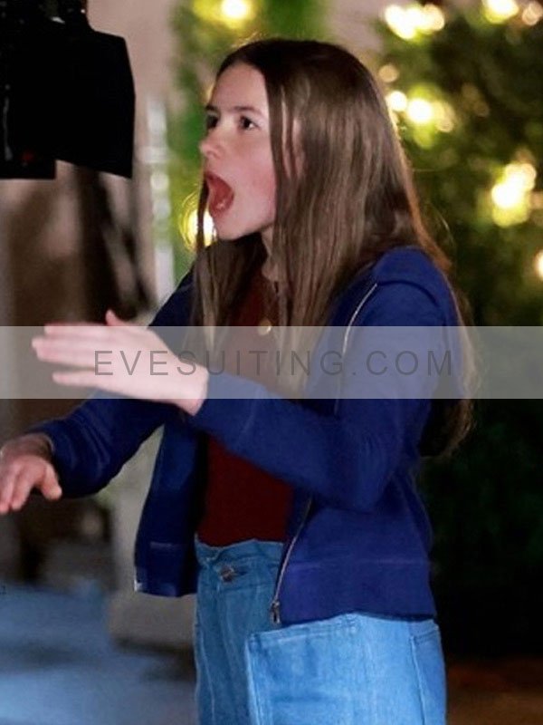 Bea IF 2024 Cailey Fleming Blue Fleece Hoodie