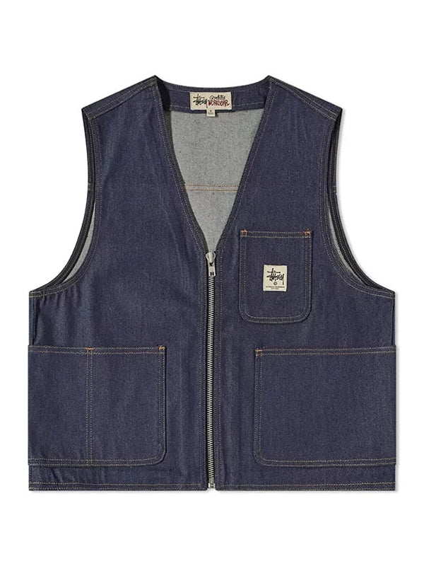 Bel-Air Will Smith Denim Vest