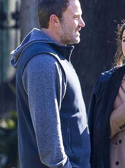 Ben Affleck Blue Vest