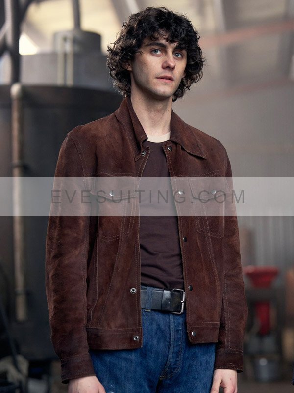Ben Rose TV Series This Town 2024 Bardon Quinn Brown Suede Leather Jacket