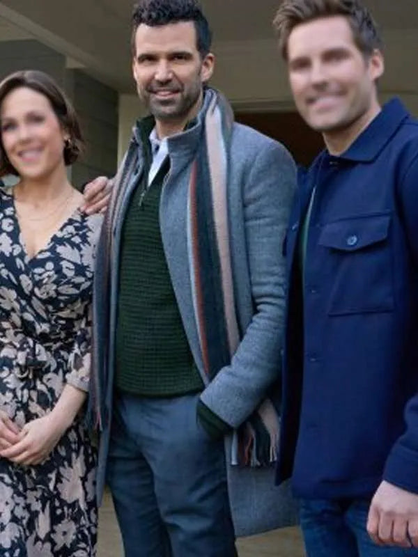 Benjamin Ayres Grey Wool Coat