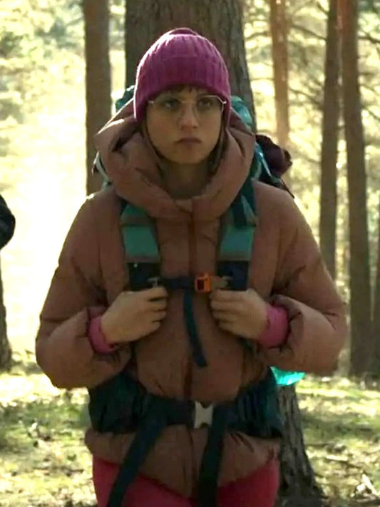 Berlin Season 1 Michelle Jenner Puffer Jacket