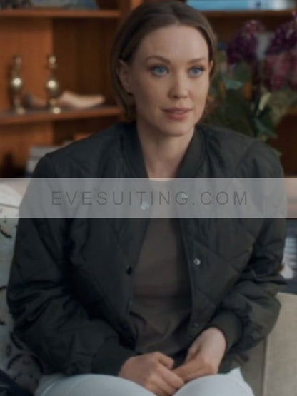 Betty Movie Betty’s Bad Luck In Love 2024 Laci J Mailey Quilted Cropped Puffer Bomber Jacket