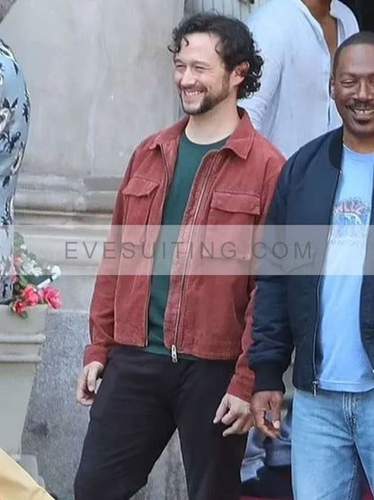 Beverly Hills Cop Axel F 2024 Det. Bobby Abbott Marron Jacket