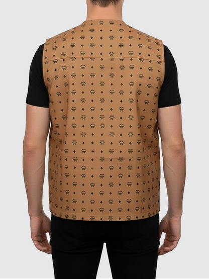 Big Meech Flenory BMF S03 MCM Brown Vest