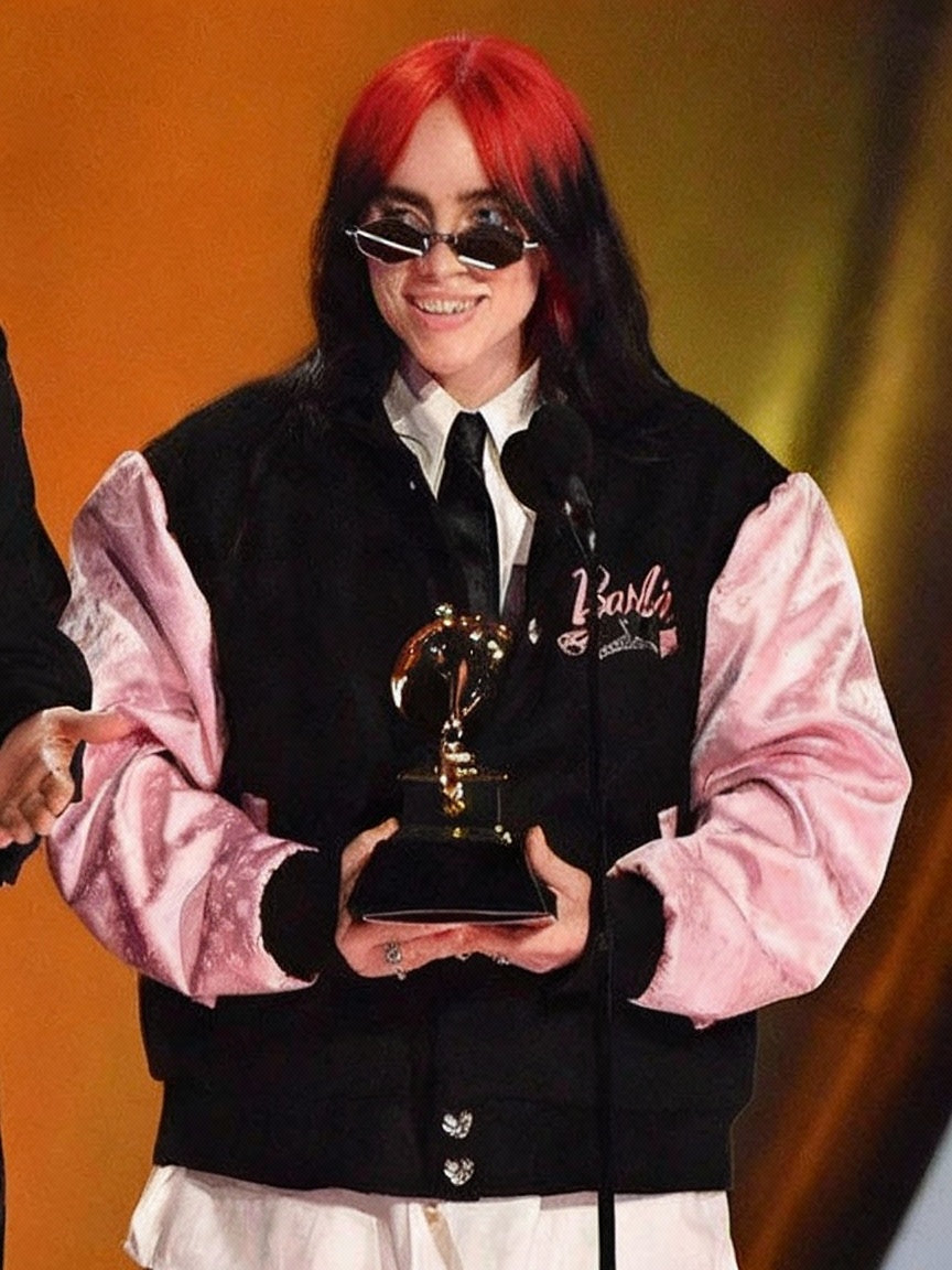 Billie Eilish Grammys Award 2024 Barbie Jacket