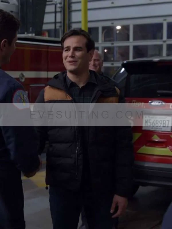 Blake Gallo Chicago Fire Season 12 Puffer Jacket