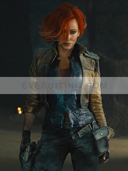 Borderlands 2024 Cate Blanchett Leather Jacket