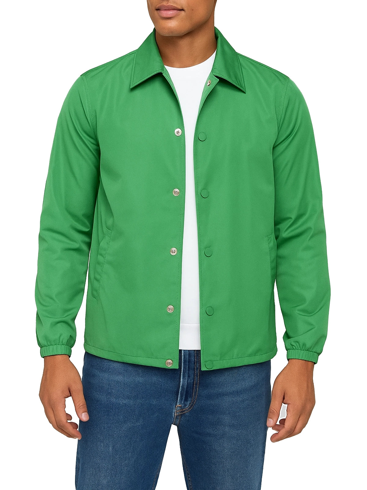 Brad Pitt Green Cotton Jacket from F1 Grand Prix 2025