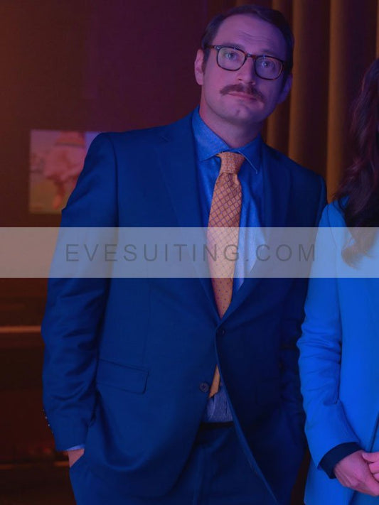 Brandon Scott Jones Senior Year 2022 Blue Blazer