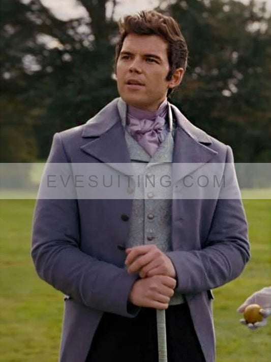 Bridgerton Colin Bridgerton Velvet Tailcoat