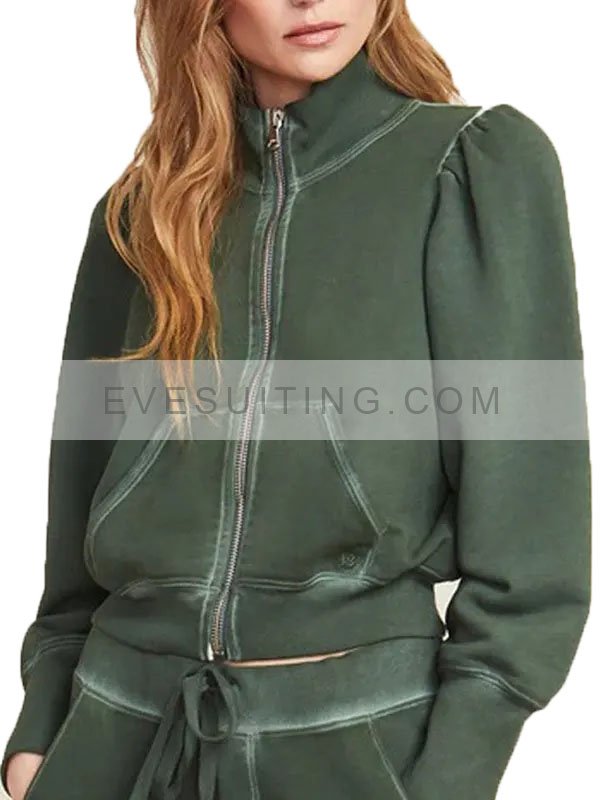 Brie Sheridan Virgin River S04 Green Jacket