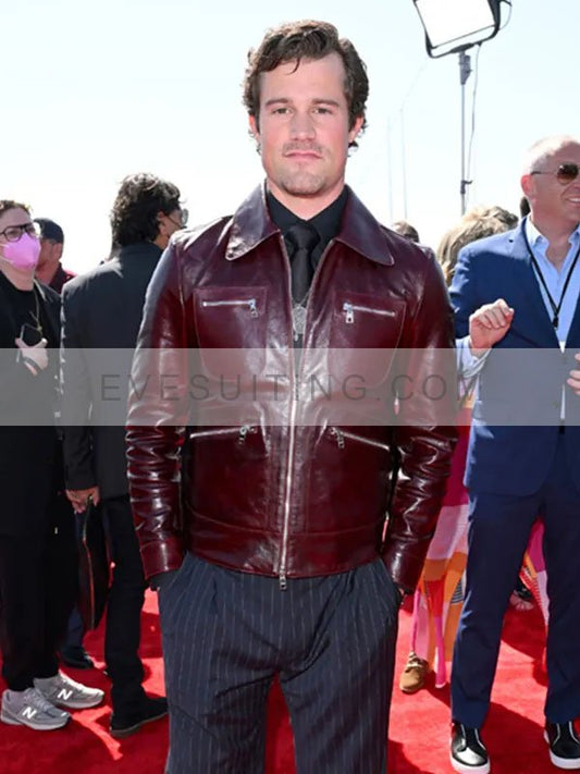 Brigham Lennox Top Gun Maverick Leather Jacket