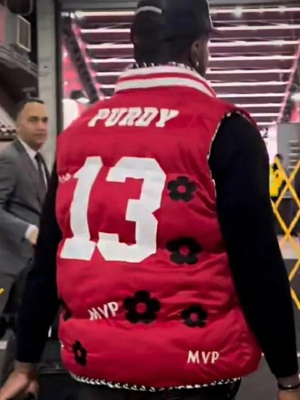 Brock Purdy Red Vest