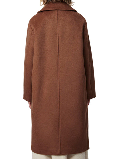Brown Wool Car Coat