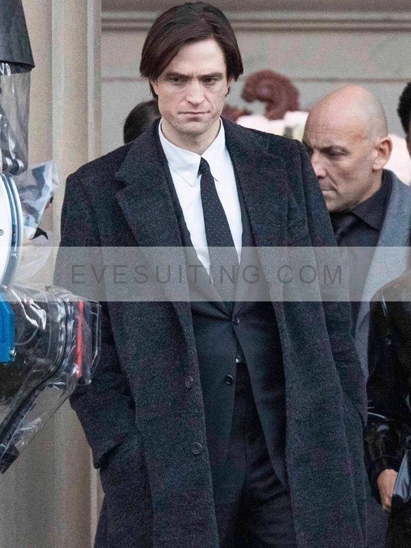 Bruce Wayne The Batman 2022 Wool Coat