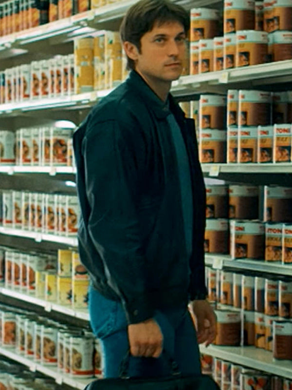 Bruno Sulak Movie Freedom 2024 Lucas Bravo Black Leather Jacket