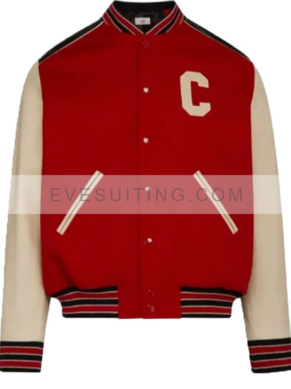 CELINE Varsity Red Jacket