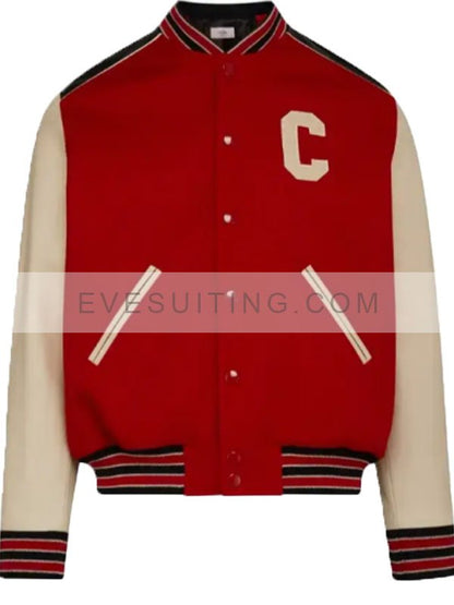 CELINE Varsity Red Jacket