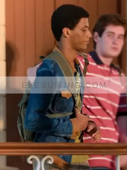 Caio Cabral Back to 15 Henrique Blue Denim Jacket