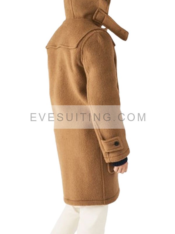 Camel Duffle Wool Coat