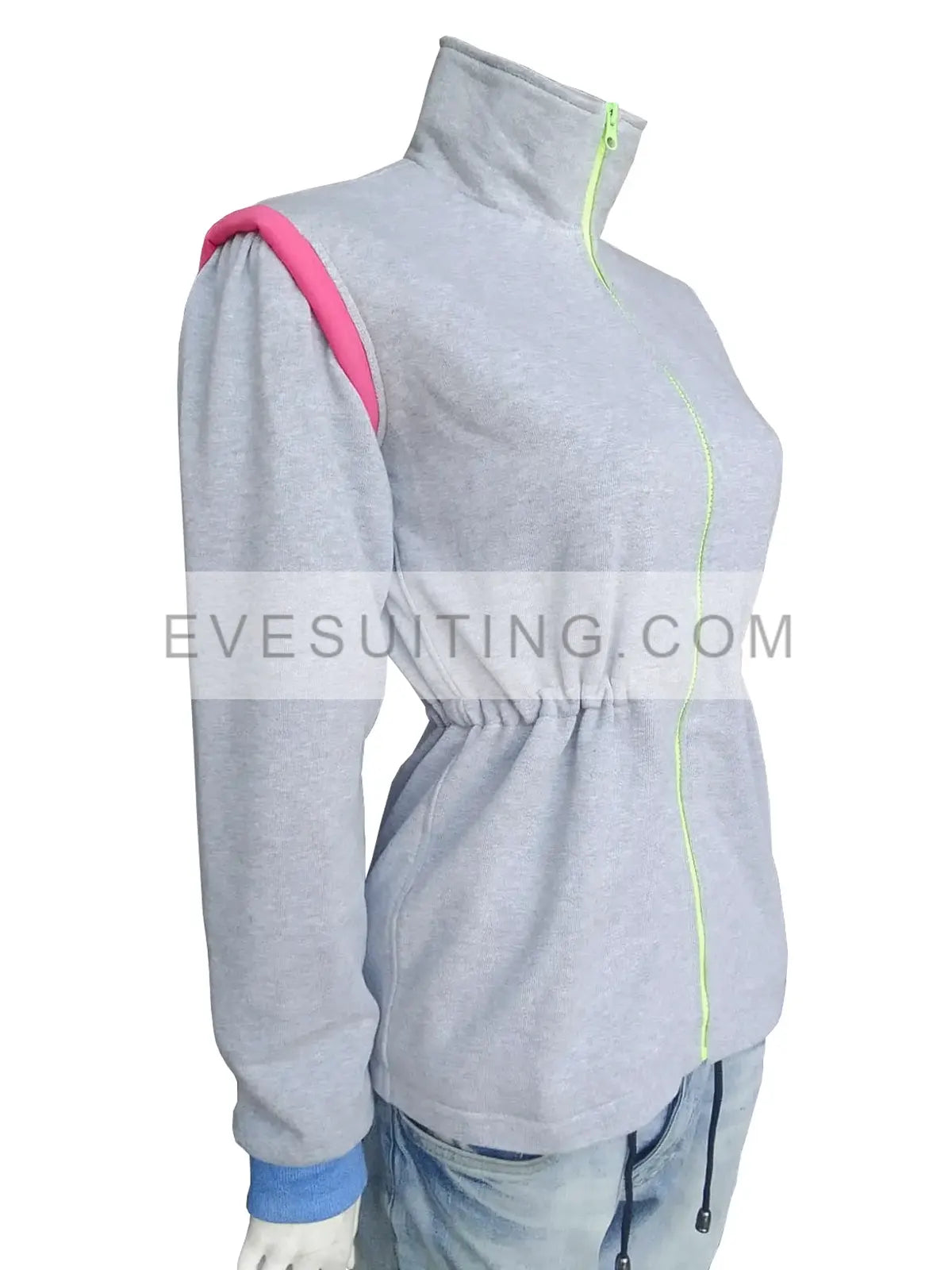 Cara Buono Stranger Things Season 4 Fleece Grey Jacket