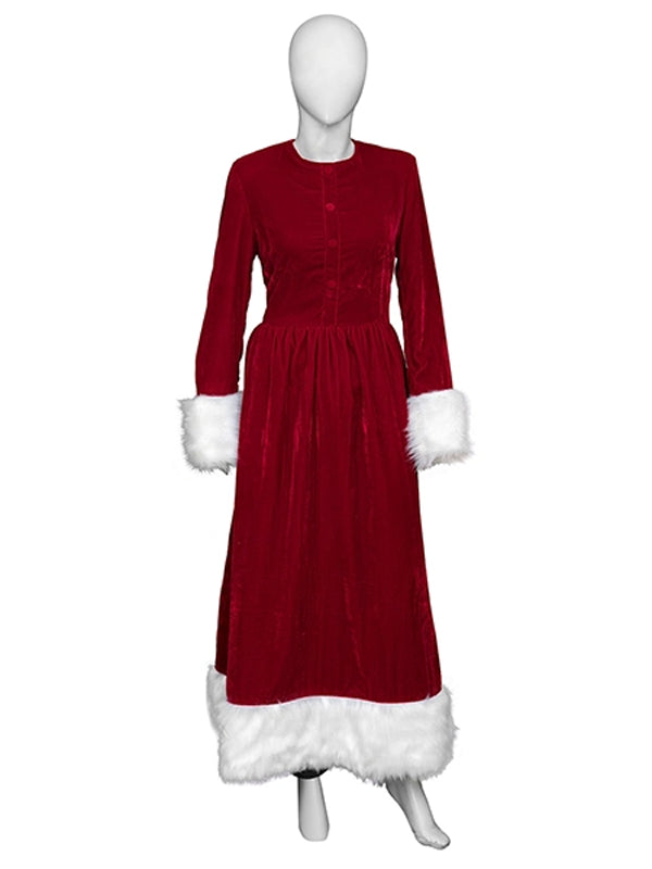 Carol Calvin Mrs. Claus Red Costume