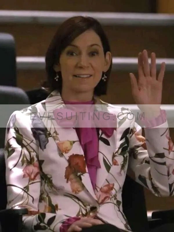 Carrie Preston Elsbeth 2024 Printed Blazer