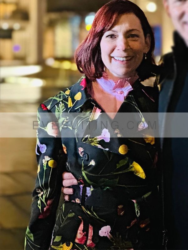 Carrie Preston Elsbeth Black Coat