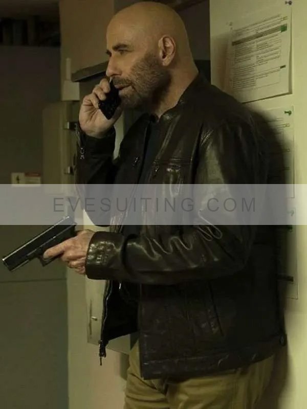 Cash Out Mason Goddard Black Leather Jacket