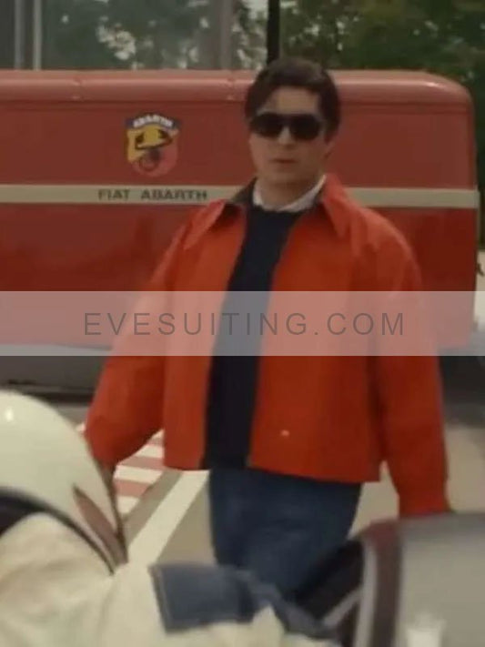 Cesare Fiorio Race for Glory 2024 Orange Jacket