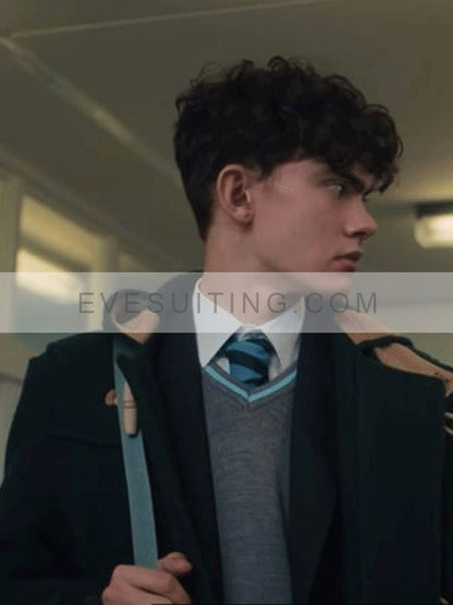 Charlie Spring Heartstopper Duffle Wool Coat